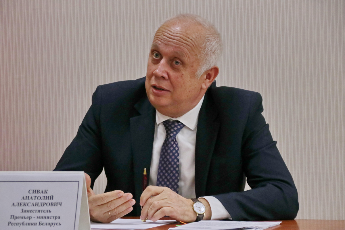 Анатолий Сивак в Рогачеве