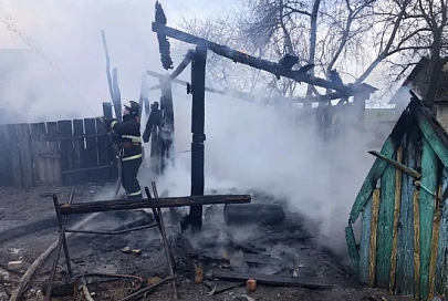 В Хойникском районе на пожаре пострадал ребенок