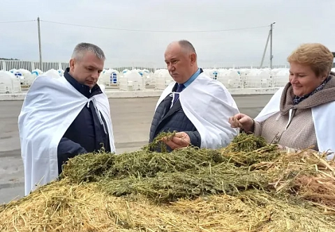 Председатель облисполкома Иван Крупко провел в Мозыре областной семинар-совещание по итогам работы отрасли животноводства 