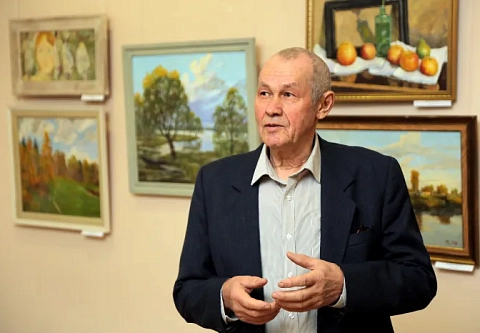 Любитель, ставший большим художником: персональную выставку живописи Геннадия Тарских открыли в Гомеле