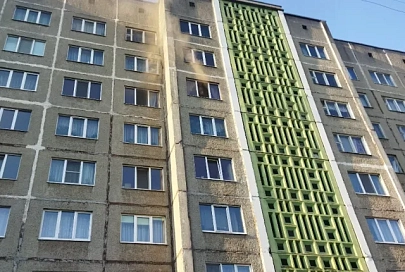 В Жлобине на пожаре пострадал восьмилетний мальчик