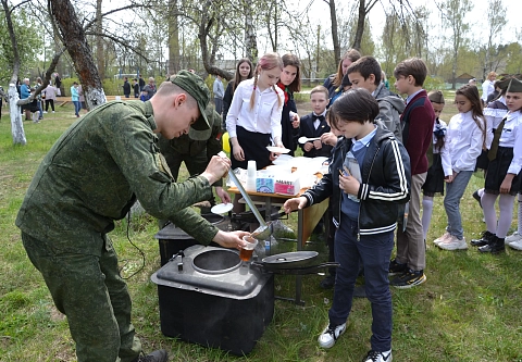 В Гомельском районе создали уникальную площадку для военно-полевых учений школьников