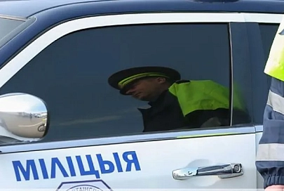 В Турове бесправник пытался скрыться от милиции