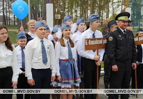 Завершился областной слет-конкурс отрядов юных инспекторов дорожного движения. Речицкие школьники лучшие