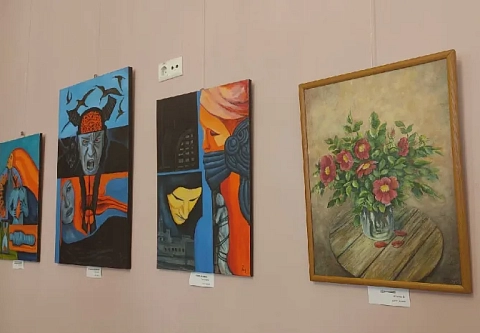 Art-вясна: в ДК железнодорожников свои работы презентовали художники области