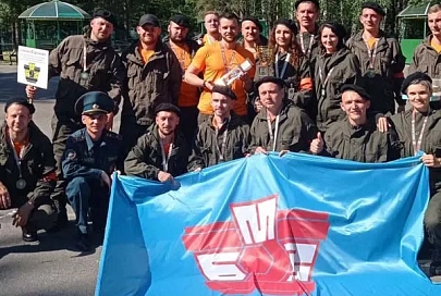 Команда БМЗ Жлобинского района заняла третье место в конкурсе санитарных дружин гражданской обороны