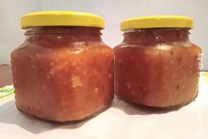 Пальчики оближешь. Аджика из кабачков