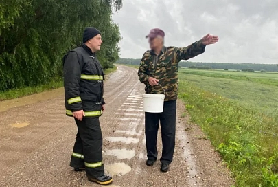 В Буда-Кошелевском районе пенсионер заблудился в лесу. На помощь пришли спасатели