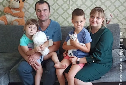 Мой дом здесь. Восемь лет назад молодая семья с Украины переехала в Гомельский район