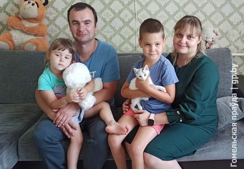 Мой дом здесь. Восемь лет назад молодая семья с Украины переехала в Гомельский район