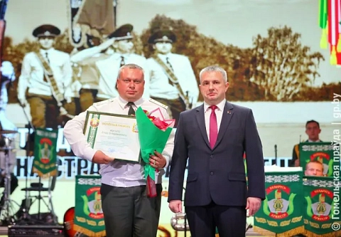 В ОКЦ прошел торжественный концерт, посвященный 25-летию Гомельской пограничной группы