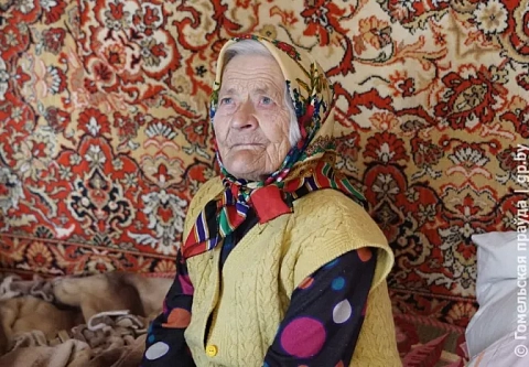 Жительница Центрального района Гомеля отметила 100-летний юбилей
