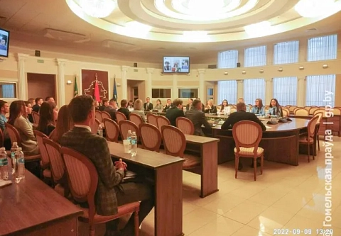 В Гомеле прошло заседание президиума молодежного совета при Национальном собрании Республики Беларусь