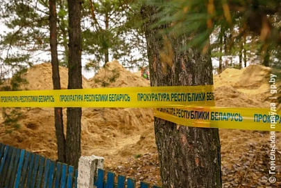 На окраине Петрикова обнаружили захоронение мирных жителей времен Великой Отечественной войны