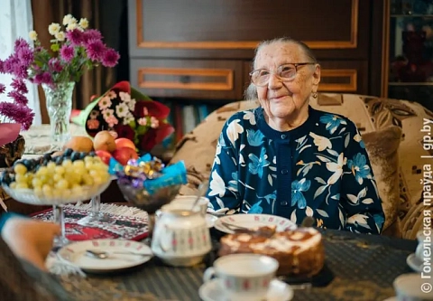 Ветерану Великой Отечественной войны Ульяне Савостьяновой исполнилось 100 лет. Поздравляем!