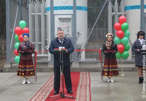 В Калинковичской центральной районной больнице в торжественной обстановке ввели в эксплуатацию новое медицинское оборудование