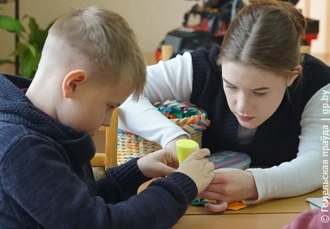 Областное отделение Белорусского детского фонда провело праздник для детей-инвалидов