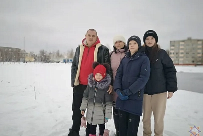 Василий Богданов спас жизнь пенсионеру на пожаре в городе Жлобине