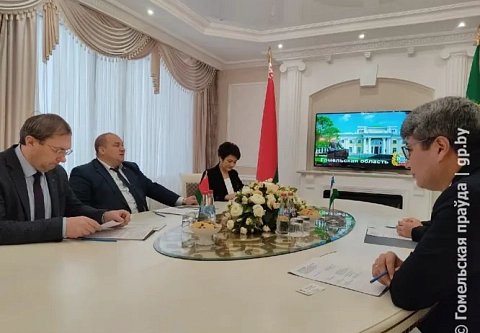 На Гомельщину прибыли представители Посольства Республики Узбекистан в Беларуси