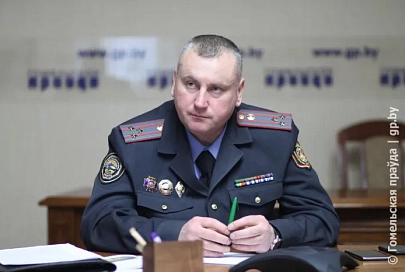 23 декабря на прямой линии "Гомельскай праўды" начальник управления ГАИ УВД облисполкома Андрей Николаевич Гаркуша