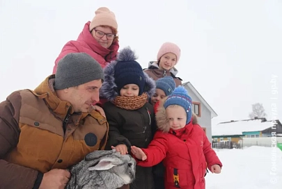 Семья Выдронок про неожиданные подарки, активную жизненную позицию и простое семейное счастье
