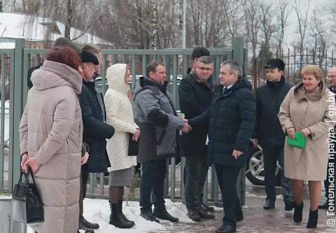 Губернатор Иван Крупко в рамках рабочей поездки посетил Мозырщину