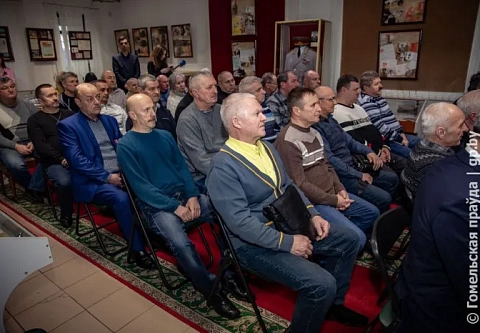 В Гомеле по инициативе профсоюза работников АПК прошла встреча с воинами-интернационалистами