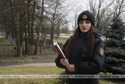 В погонах за мечтой. Сотрудница Лоевского РОВД рассказала о своей работе