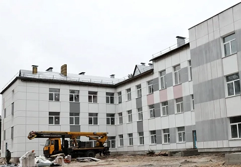 Обновленный дом-интернат для престарелых в Калинковичском районе готовится к приему постояльцев