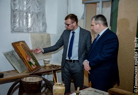 Рабочий день председателя Гомельского облисполкома Ивана Крупко в Ветковском районе