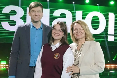 Анна Погребняк ЗНАЕТ: жлобинская семиклассница приняла участие в проекте «Я знаю!»