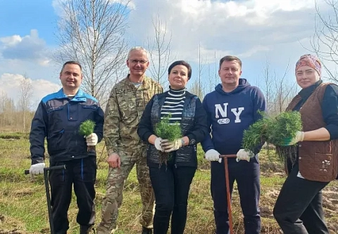Совместные дела объединяют. Профсоюзы Гомельщины поддержали республиканскую акцию «Неделя леса – 2023»