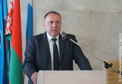 Помощник Президента — инспектор по Гомельской области Сергей Бартош провел встречу в БелГУТе