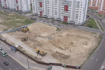 В Гомеле приступили к возведению фундамента под самый высокий дом в городе