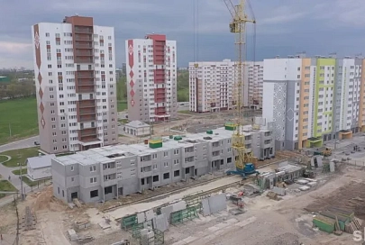 Для безопасности детей в Гомеле строят комплексы домов со сквозными подъездами