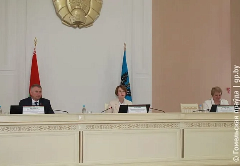 Выездная сессия областного Совета депутатов в Мозырском районе