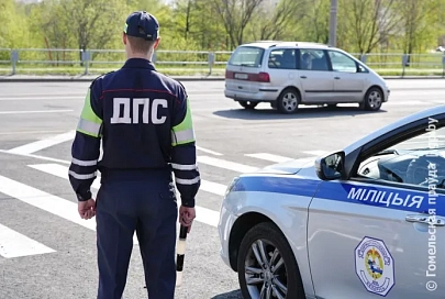 В Жлобине остановили угнанный автомобиль, которым управлял пьяный мужчина