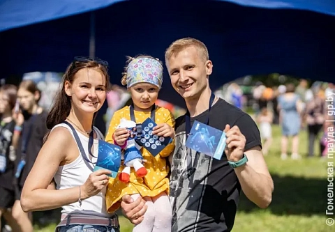 На «Вытоках» много участников собрала новая интересная локация «Игры нашего двора»