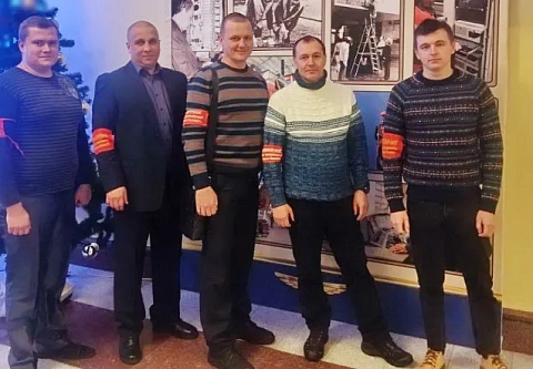 Юрий Рапатуев и Виталий Михальченко – лучшие члены добровольной дружины Гомельского отделения Белорусской железной дороги