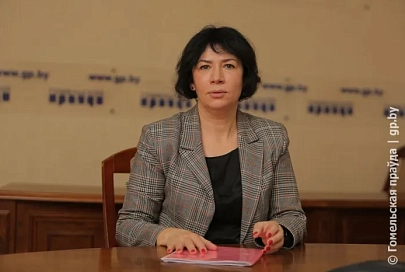 16 июня на прямой линии «Гомельскай праўды» заместитель председателя, председатель коллегии по гражданским делам Гомельского областного суда Марина Надточей