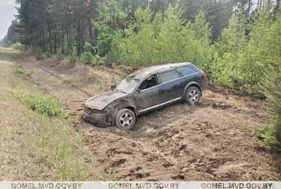 В Жлобинском районе из-за переутомления водителя произошло ДТП