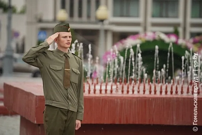 В Гомеле чествовали выпускников военно-транспортного факультета БелГУТа 