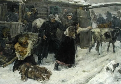 Варвары. Грабеж мирного населения на оккупированных землях был частью программы гитлеровцев – разорить нашу страну и превратить оставшихся в живых советских граждан в нищих