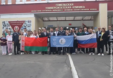 В Гомеле приступил к работе международный медицинский студотряд «Клиника» 