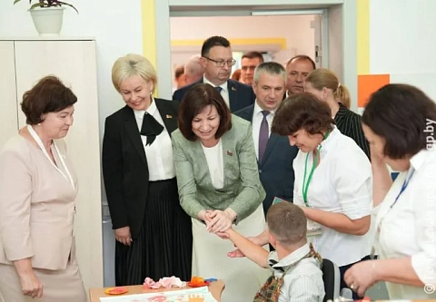 Гомель посетила председатель Совета Республики Национального собрания Республики Беларусь Наталья Кочанова 