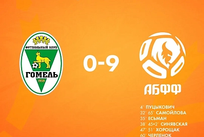 Футболистки "Гомеля" крупно проиграли команде АБФФ WU-19