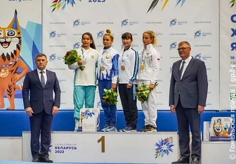 Итоги первого дня соревнований по самбо в Жлобине в рамках II Игр стран СНГ