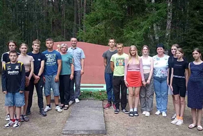 В Чечерском районе на месте дислокации 1-й Гомельской партизанской бригады прошла диалоговая площадка