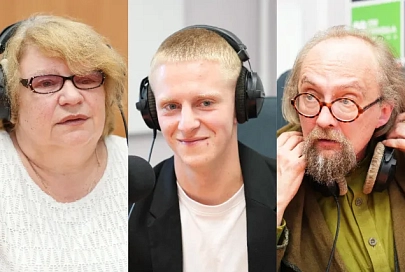 Ради кадра и в лодку, и под копыта. В гости к «Правда Радио» заглянули исполнительный продюсер и актеры исторической драмы «На другом берегу»