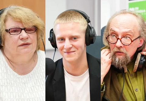 Ради кадра и в лодку, и под копыта. В гости к «Правда Радио» заглянули исполнительный продюсер и актеры исторической драмы «На другом берегу»